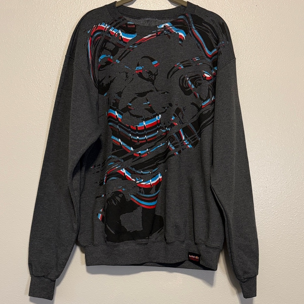 Red Bull Conquest X Champion Street Fighter Zangief Sweatshirt